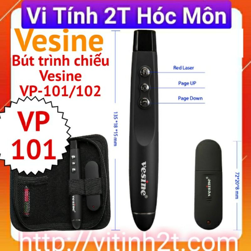 Bút trình chiếu Vesine VP-101/102&lt;br&gt;