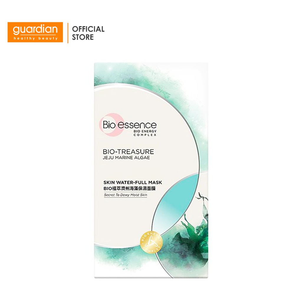 Mặt nạ dưỡng da ẩm mượt Bio-Essence Skin Water Full Mask chiết xuất tảo biển Jeju (20ml)