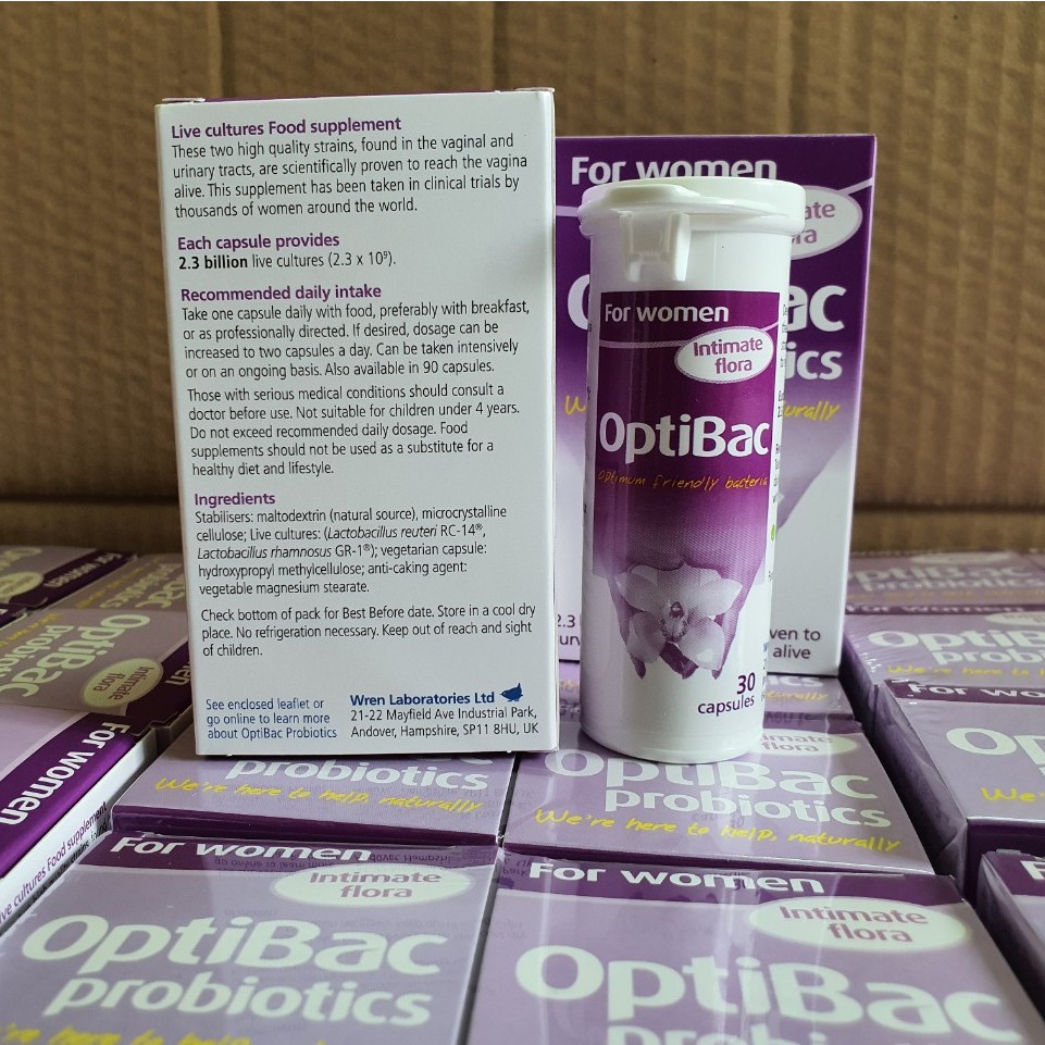 Men vi sinh Optibac tím dành cho phụ nữ - Optibac For Women