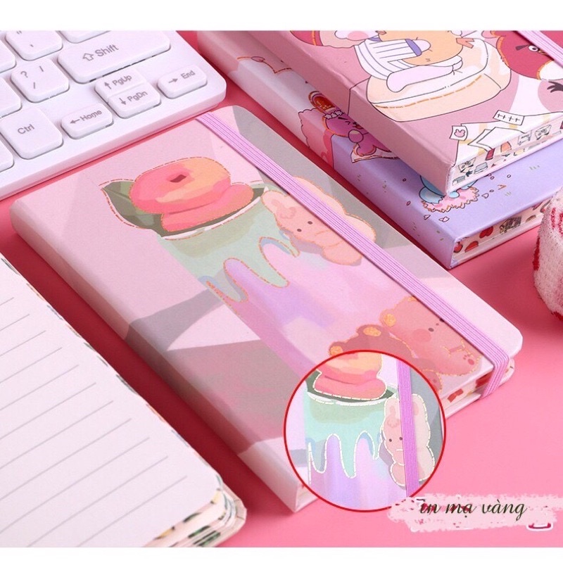 Z0678 Sổ Tay Bìa Cứng Idol Bts Army Bt21 Phong Cách Hàn Quốc Emoji Bukao