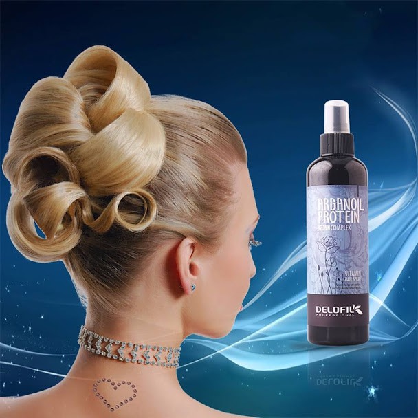 Xịt Dưỡng Vitamin Delofil Hair Spray 260ml