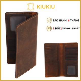 [Da thật][Ảnh thật] Ví da nam dài,da bò sáp TIỆM ĐỒ DA VIỆT kiểu dáng sang trọng lịch lãm VD01