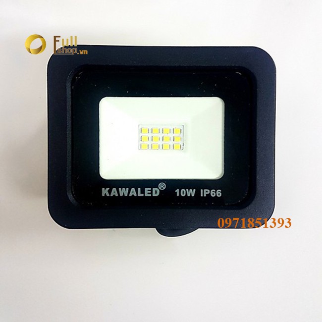 Đèn pha LED thân đúc mỏng 10W Kawaled Kawasan FL10W