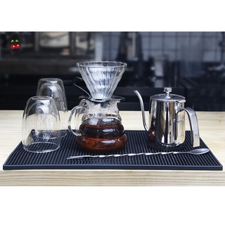Bộ đế lót ly bằng cao su chống thấm nước tiện dụng cho quán bar