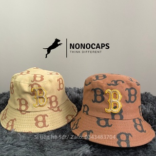 Nón bucket nón tai bèo vành cụp thêu chữ b vành in mũ nón bo vành tròn phù hợp cho cả nam nữ