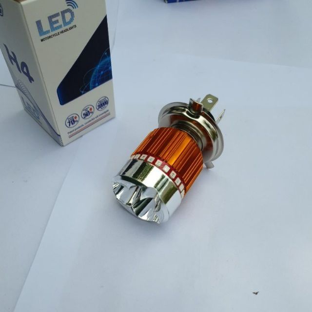 Led pha h4 7 màu