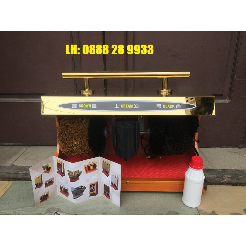 Máy đánh giày tự động mini G4, máy đánh giày văn phòng