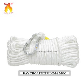 Dây thoát hiểm chống cháy 1 móc Safer Fire 30m