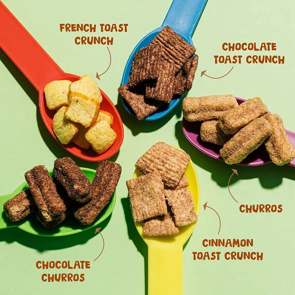 Bánh ngũ cốc vị quế Cinnamon Toast Crunch, Breakfast Cereal, Cinnamon Sugar Square