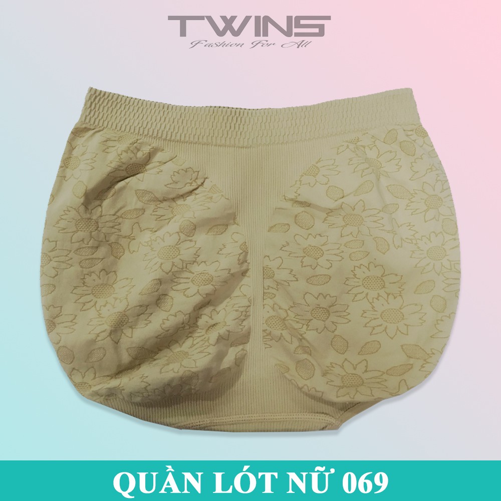 Quần lót nữ dệt kim cạp cao cao cấp SD069 ôm bụng nâng mông co giãn mềm mại thoáng mát size từ 65kg-80kg