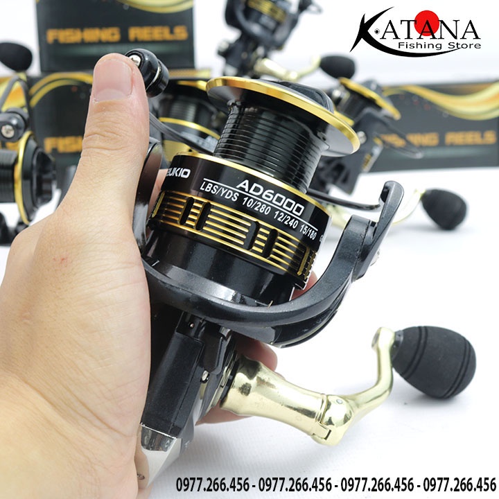 Máy Câu Cá Deukio AD 2000 3000 4000 5000 6000 7000