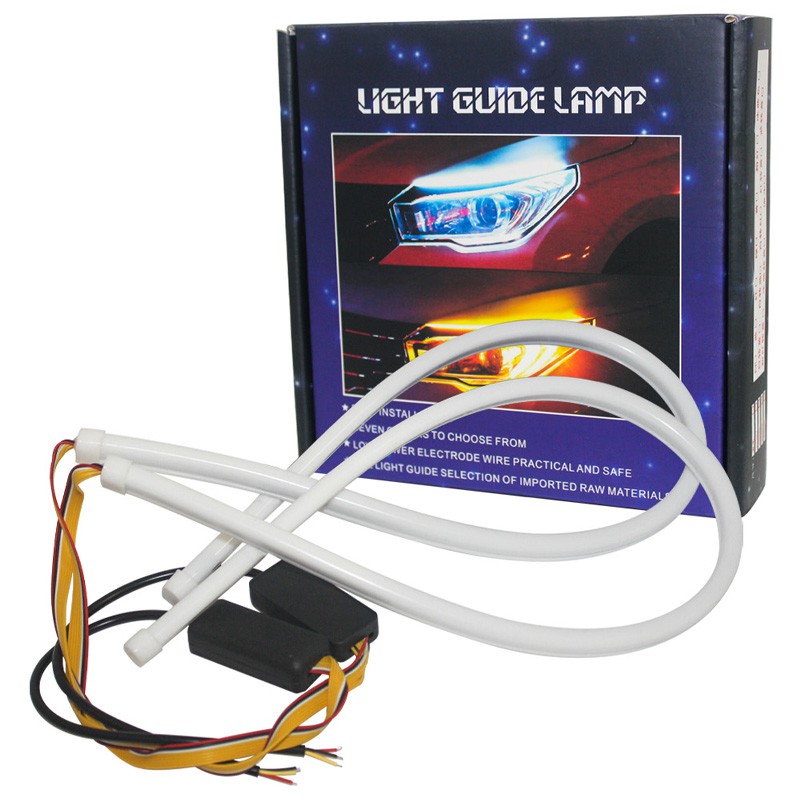 Set 2 Đèn Led Tín Hiệu Drl LYMOYO Dành Cho Xe Hơi 30/45/60cm