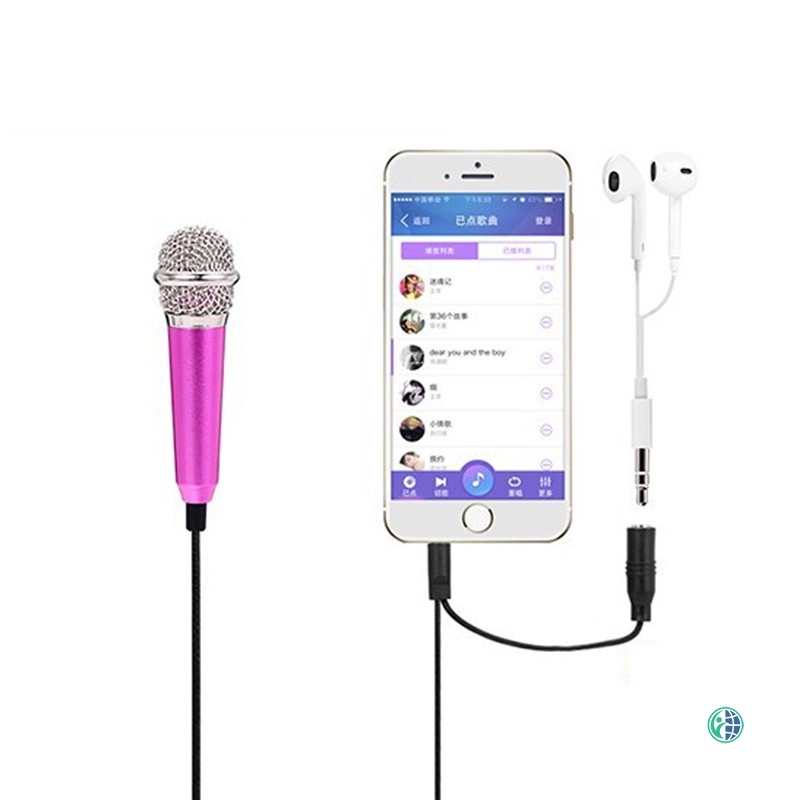 Micro Mini Hát Karaoke Cho Iphone Samsung Andriod