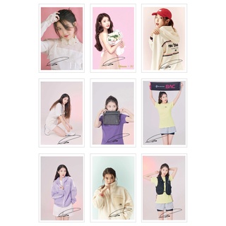 [Ép Lụa] Lomo Card 54 Ảnh IU ( có chữ kí)