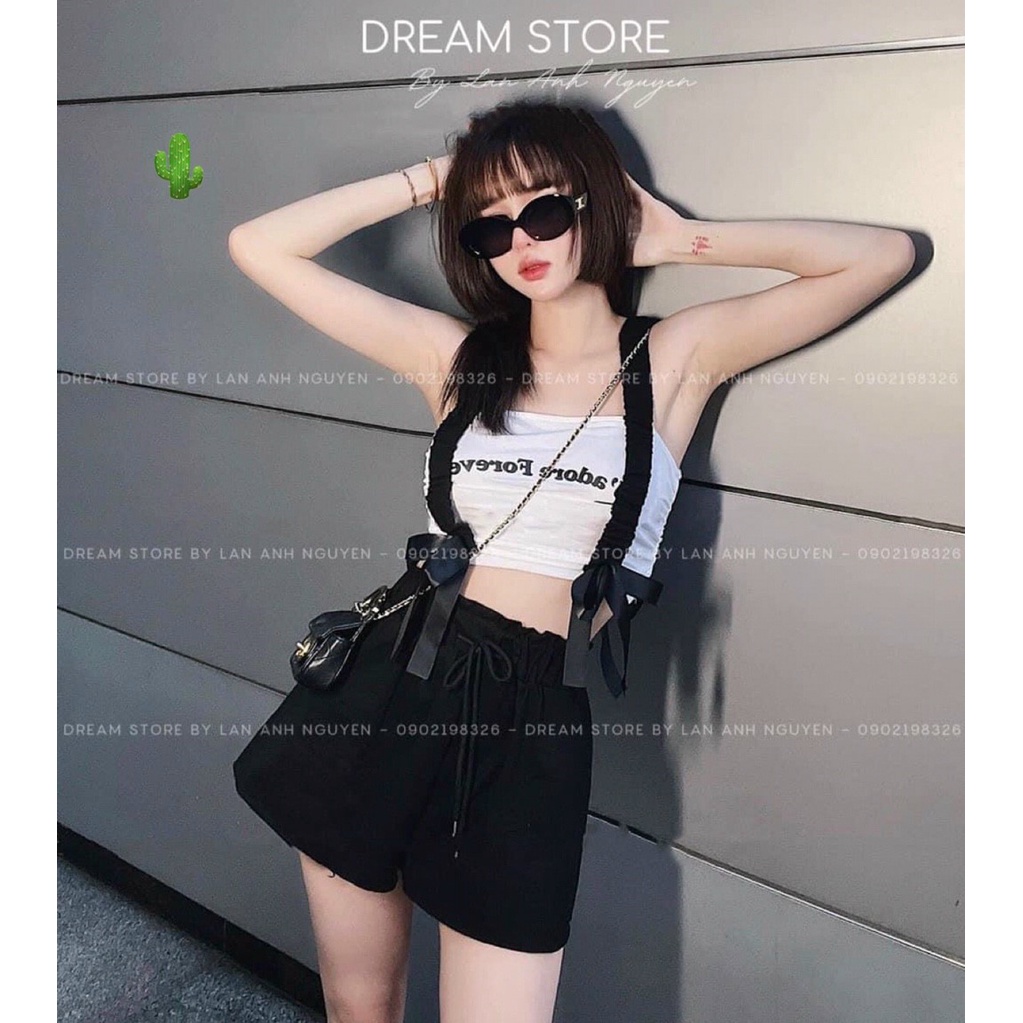 Set yếm váy phối áo xinh MAGB2706205