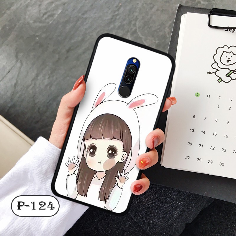 Ốp hoạt hình Xiaomi Redmi 8