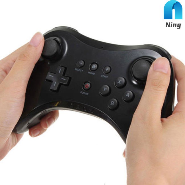 NingChuyển phát nhanh1/2 Tay cầm chơi game không dây chuyên nghiệp cho Nintendo Wii U Pro