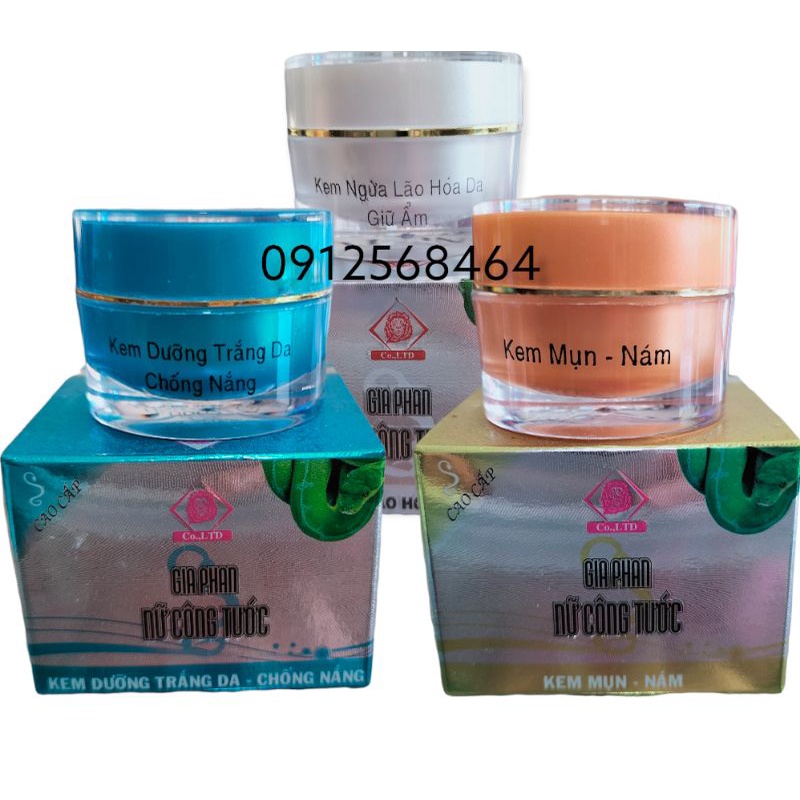 Kem Nữ Gia Phan Công Tước 3 Màu