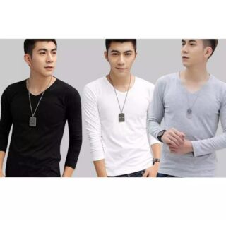 Bộ 3 áo thun body dài tay