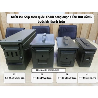 Thùng Bảo Quản Chống Nước, Chống Ẩm Đa Năng 4 lít và 7 lít