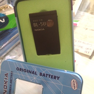 Pin NOKIA BL-5U hộp sắt (8900/E66/6212/E75/5730) chính hãng