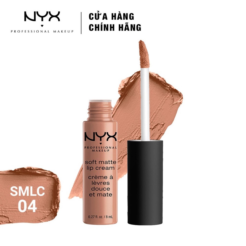 #04 London Son kem NYX chính hãng Soft Matte Lip Cream Màu SMLC04 | BigBuy360 - bigbuy360.vn