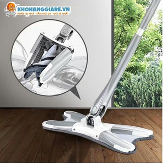 Chổi lau nhà tự vắt - Hàng loại 1 - Chổi lau nhà thông minh Xmom - Cây lau sàn nhà giá rẻ