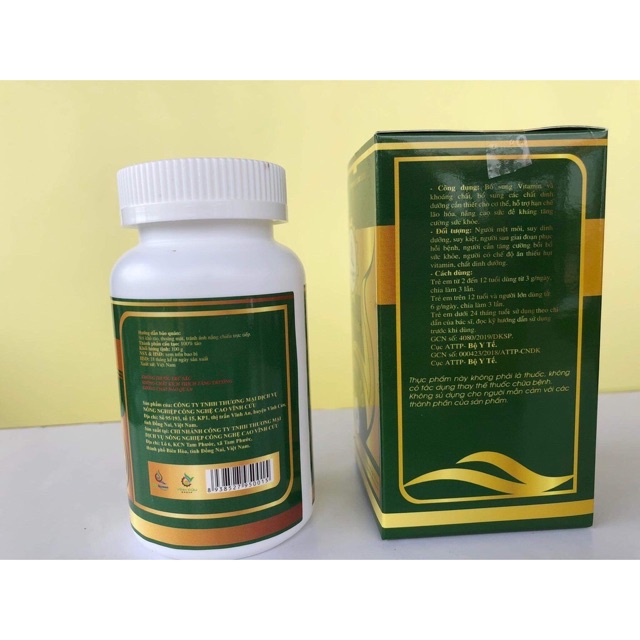 Combo bộ cấy tảo . 1 máy phi kim . 1 hũ tảo xoắn . 1 vỉ 10 ống vitamin C