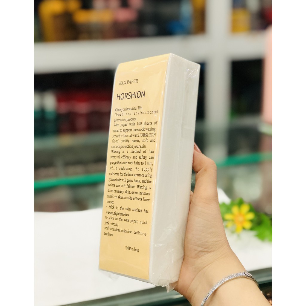 Sáp WAX lông mật ong HORSHION Chính hãng 750ml