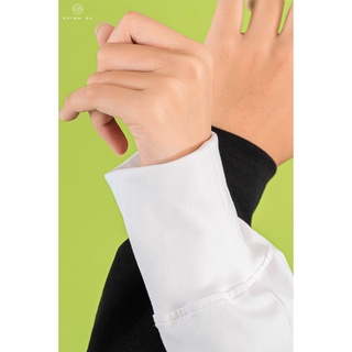 Grimm DC Basic long sleeve - White (Áo tay dài basic long sleeve - White)