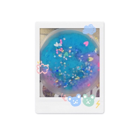 unicorn love cloud slime