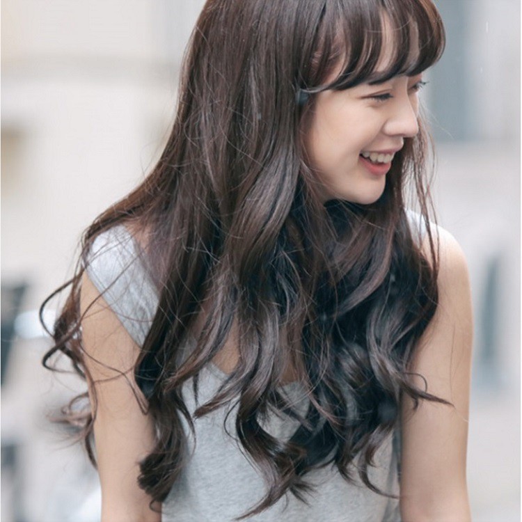 Tóc giả nữ hàn quốc + Tặng kèm lưới TG76