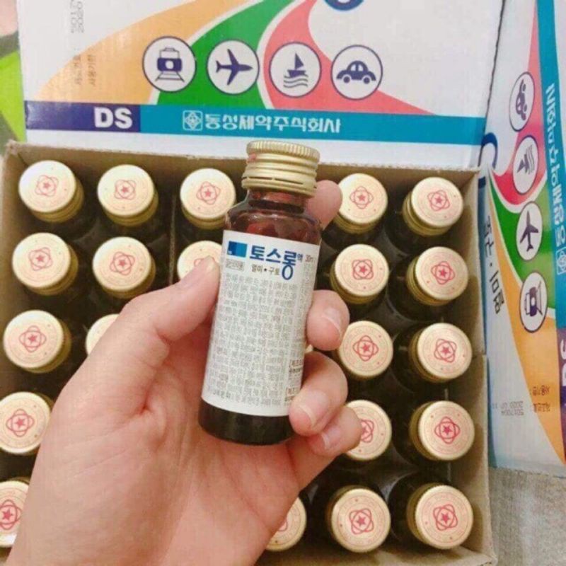 Nước say tàu xe hàn quốc