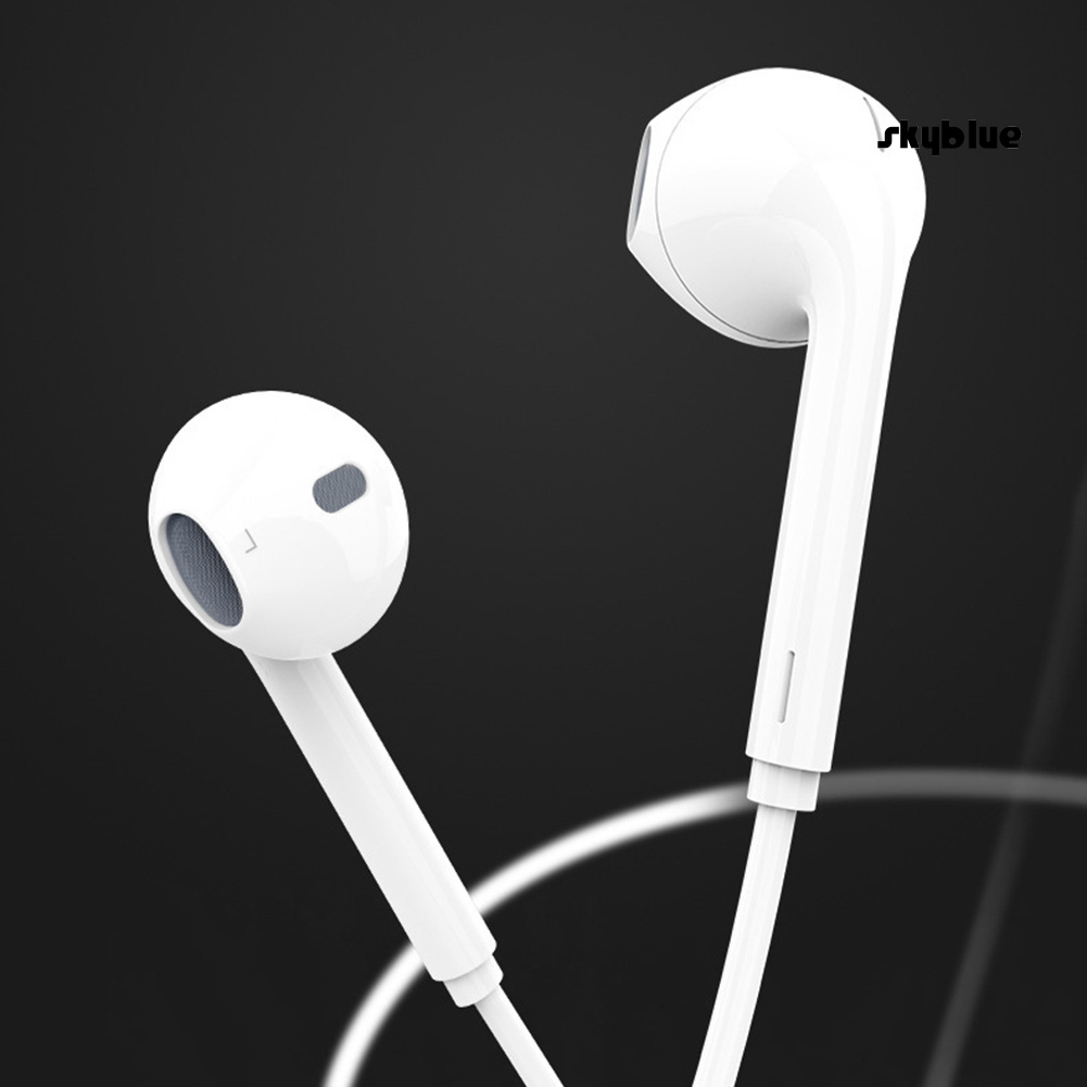 [SK]Wired Bluetooth In-Ear Earphone Heavy Bass Volume Control Headphone for iPhone 7