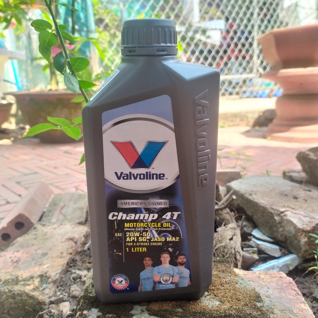 Nhớt Valvoline Champ 4T 20w50 dung tích 1L