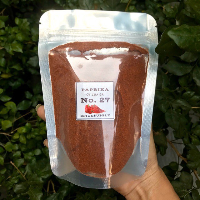 500g ớt Paprika - Ớt cựa gà không cay healthy giảm cân meal plan fitness gia vị tạo màu tự nhiên