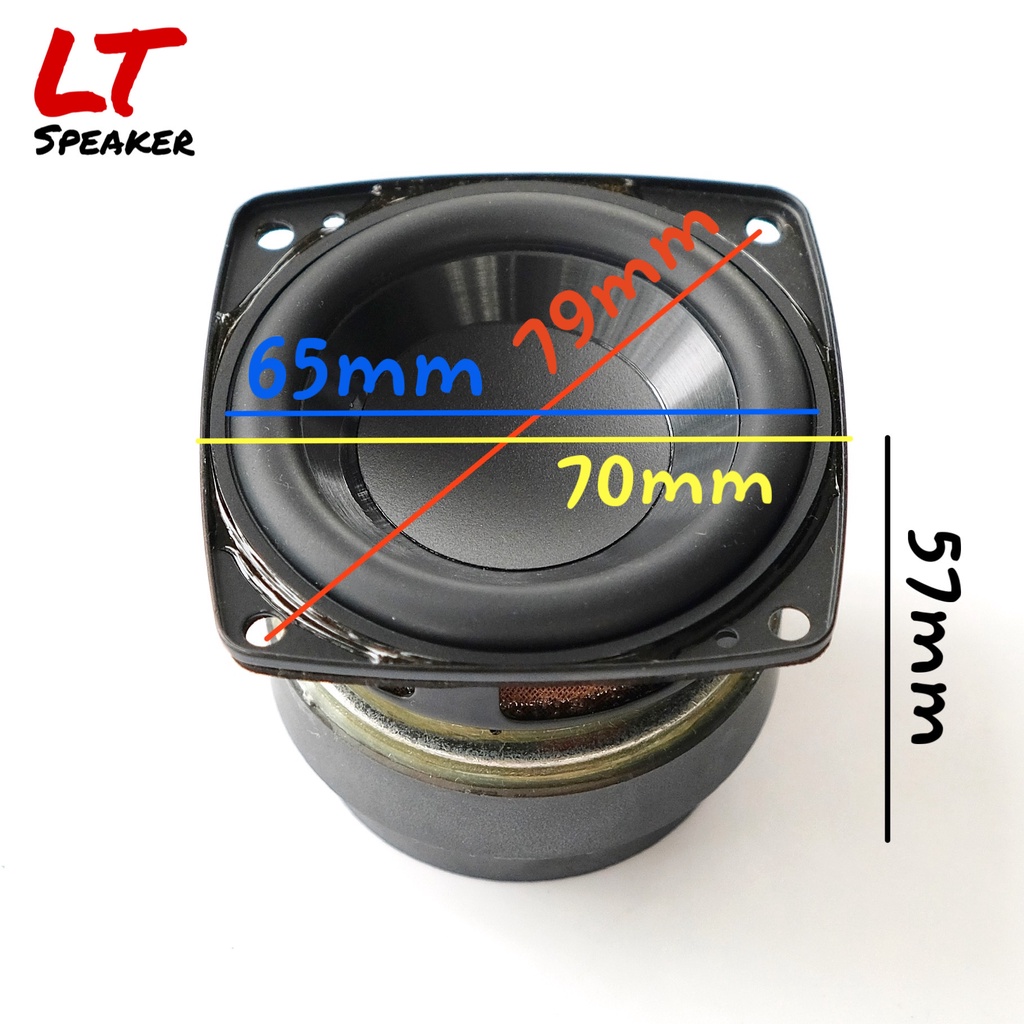 Loa toàn dải siêu bass Ares 2.75 inch 4ohm 25 - 35w - Cho loa JBL Quantum Duo