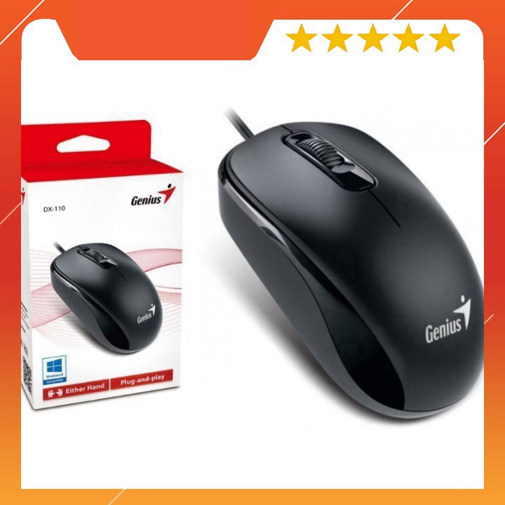 XẢ KHO - BÁN VỐN XẢ KHO -  MOUSE GENIUS DX-110 BTC01 KJGHFUROT9578