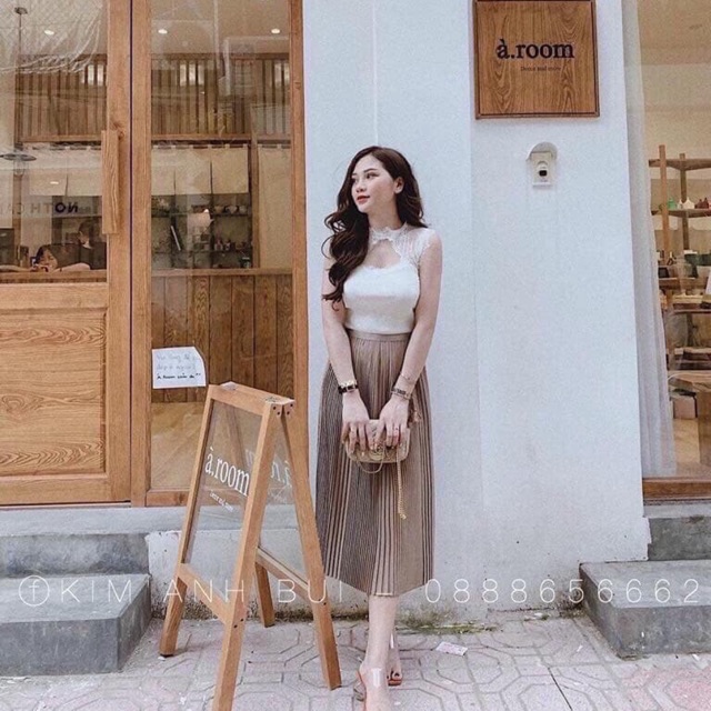 Chân váy xếp ly Thái siêu đẹp | BigBuy360 - bigbuy360.vn