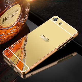 Ốp lưng m5 dual sim mạ vàng tráng gương