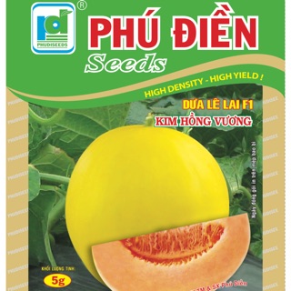 Hạt giống dưa lê lai F1 Kim Hồng Vương