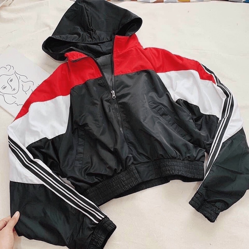 Áo Khoác Dù Nữ 2 Lớp Dày Dặn Phối Màu Mẫu Mới Cực Xinh, Phong Cách Ngọc Hân Fashion - ĐĂNG QUANG FASHION