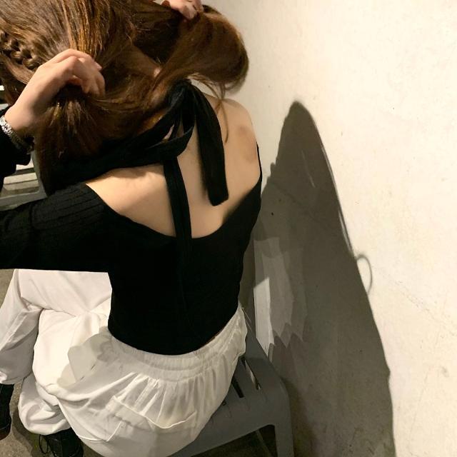 Áo Cardigan Tay Dài Thiết Kế Trễ Vai Quyến Rũ
