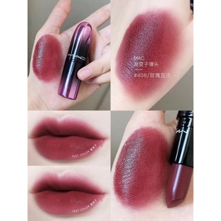 Set 3 thỏi son Mac Fullsize (Mac Ruby Woo, Devoted To Chili và màu Bated Breath)
