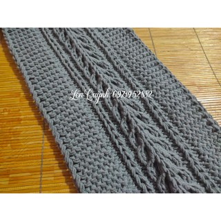 Khăn len đan tay hình bông lúa - Khăn len handmade