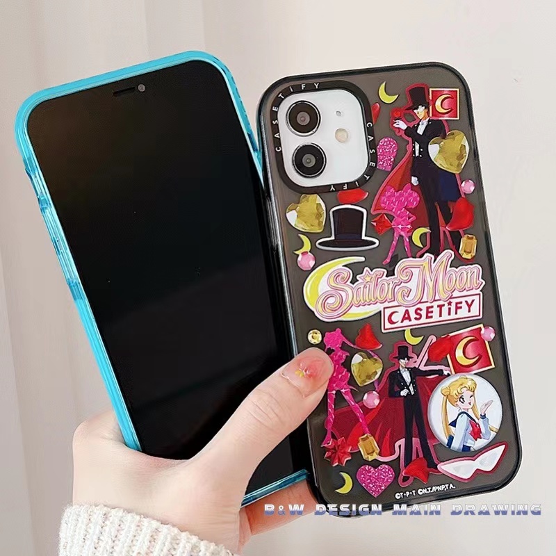 Ốp Điện Thoại Mềm Chống Sốc In Hình Thủy Thủ Mặt Trăng Cho iPhone 13 12 11 Pro MAX IX XS MAX XR iPhone 6 6s 7 8 Plus