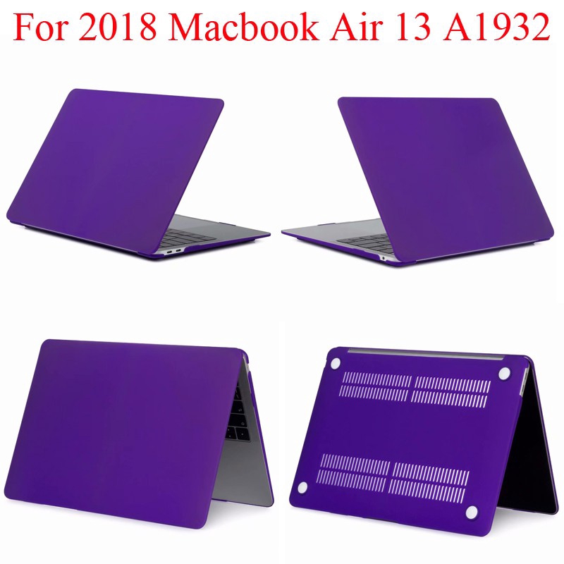 Vỏ bảo vệ máy tính xách tay mặt nhám dành cho Macbook Air 13 A1932 A1466 13.3&quot; mới 2019 2018