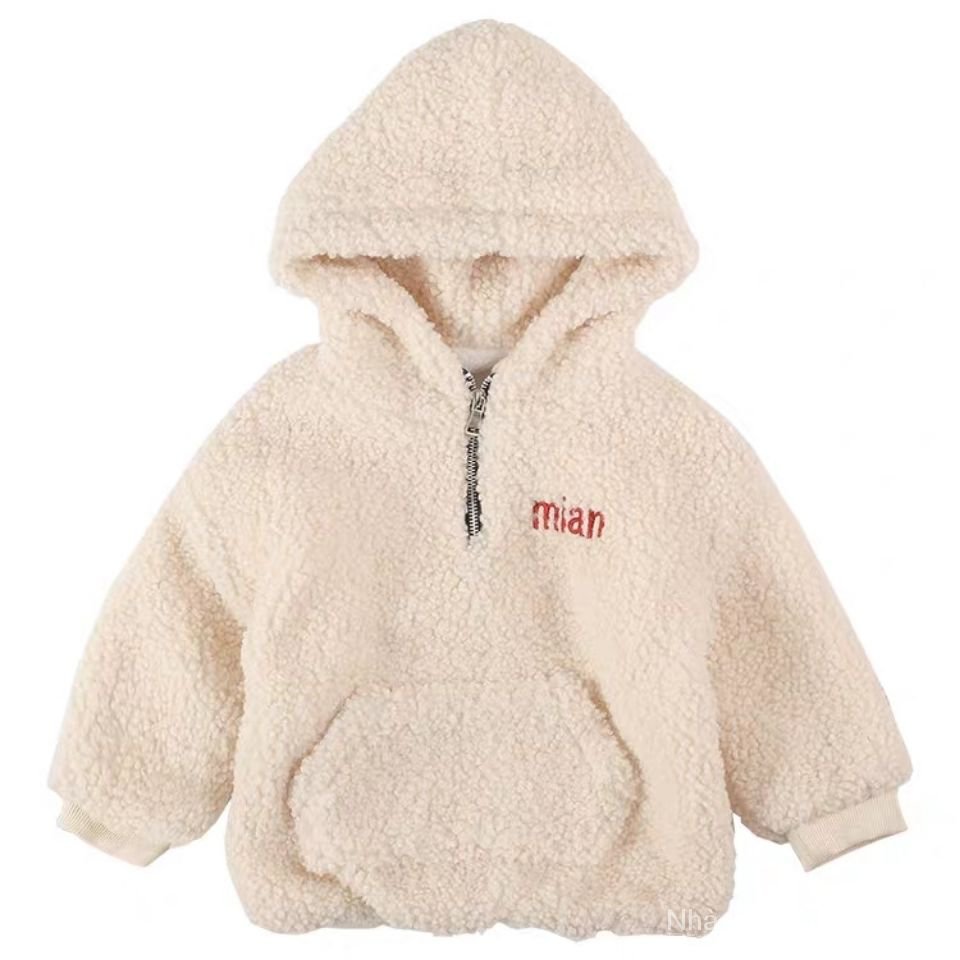 Autumn And Winter Children's Clothes Male And Female Style Hooded Children Male And Female Sweaters Children Plush Sheep