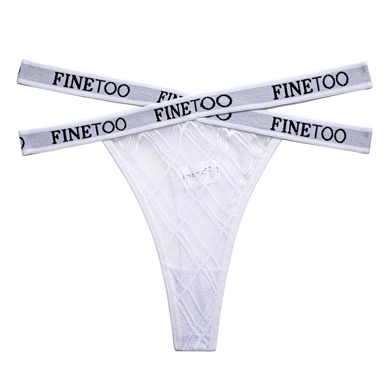 Cute Byte Quần Lót Lọt Khe Lưng Thấp Phối Ren Lưới Mềm Mại Dễ Thương Quyến Rũ Cho Nữ