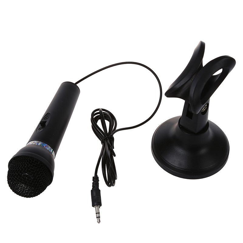 Microphone 3.5mm có giá đỡ chuyên dụng cho Pc / Laptop